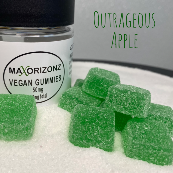 Outrageous Apple Premium THC Gummies