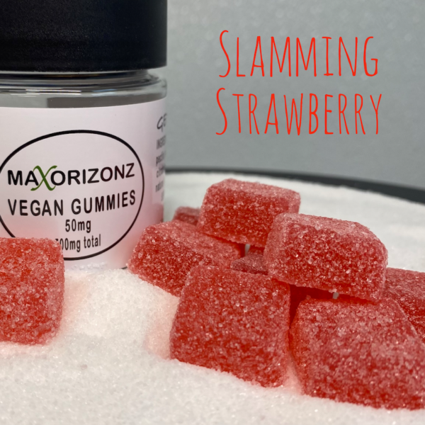 Slammin Strawberry Premium THC Gummies