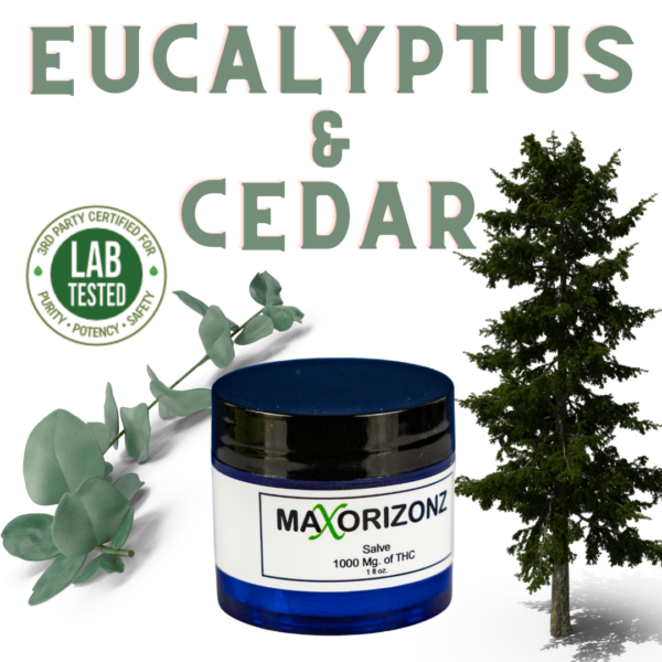 Eucalyptus & Cedar Delta 8 Delta 9 THC Salve