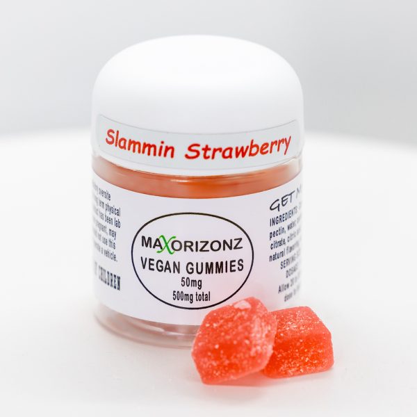 Slammin Strawberry Premium THC Gummies - Image 2